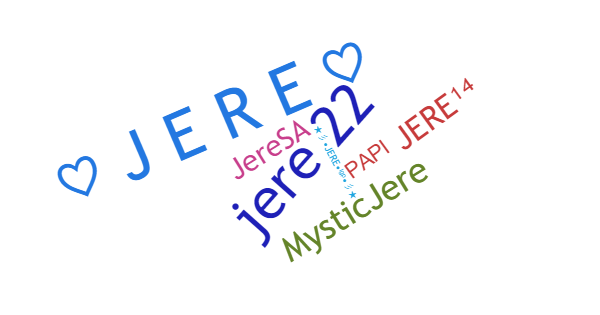 Nicknames for Jere