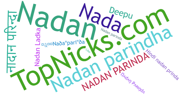 Nicknames for Nadanparinda