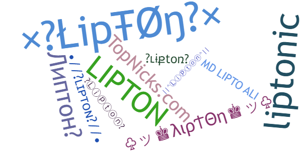 Nicknames for Lipton