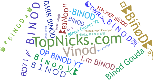 Nicknames for Binod