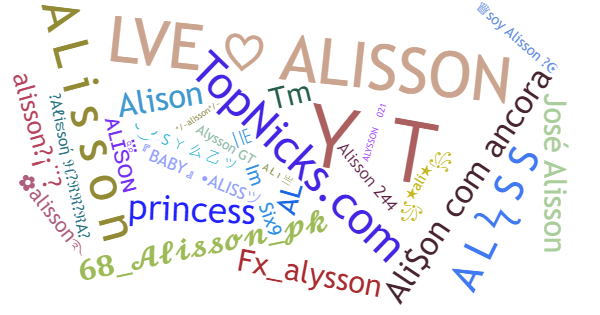 Nicknames for Alisson