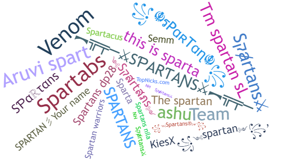 Nicknames for Spartans