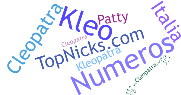 Nicknames for Cleopatra