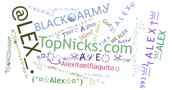 Nicknames for Alex