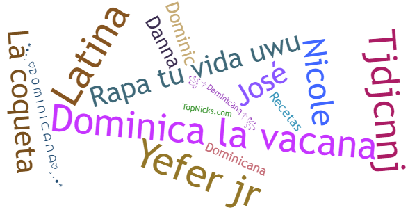 Nicknames for Dominicana