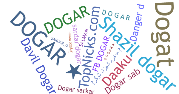 Nicknames for Dogar