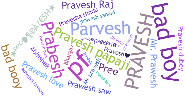 Nicknames for Pravesh