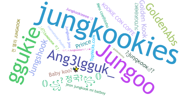 Nicknames for Jungkook