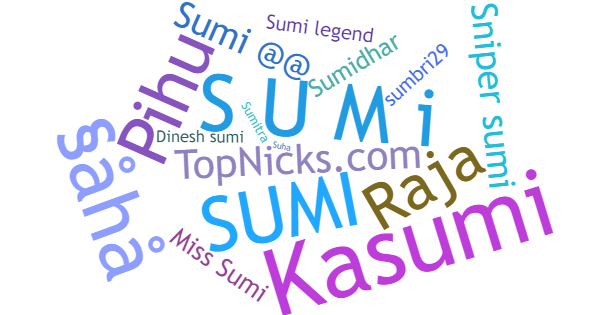 Nicknames for Sumi