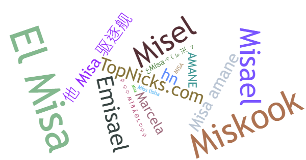 Nicknames for Misa