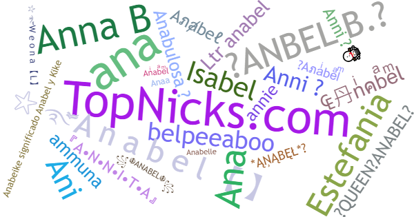 Nicknames for Anabel