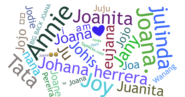 Nicknames for Joana