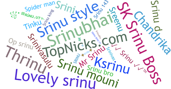 Nicknames for Srinu