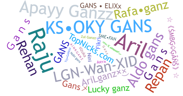 Nicknames for Gans