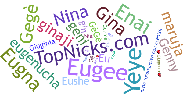 Nicknames for Eugenia