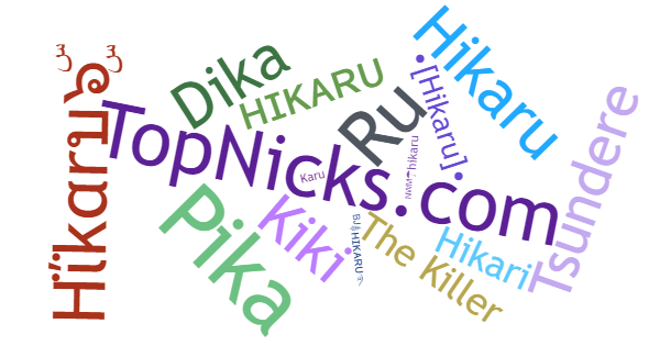 Nicknames for Hikaru