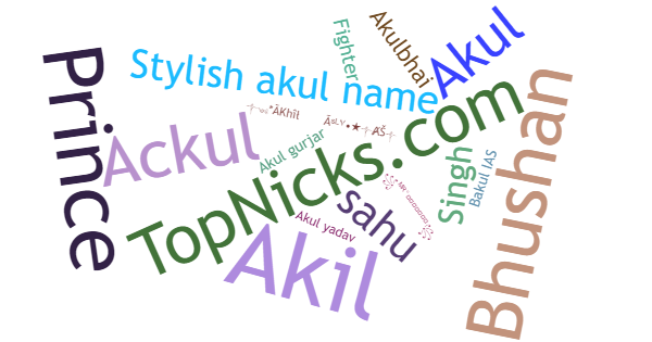 Nicknames for Akul