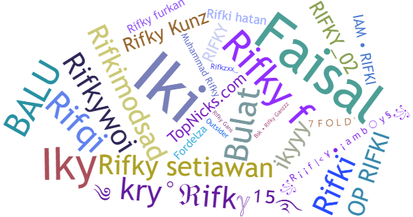 Nicknames for Rifky