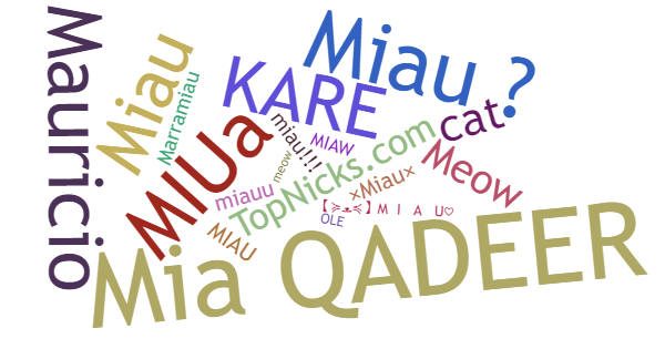 Nicknames for Miau