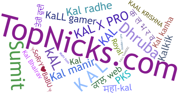 Nicknames for Kal