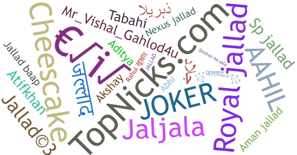 Nicknames for Jallad