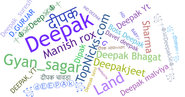 Nicknames for Deepakkumar