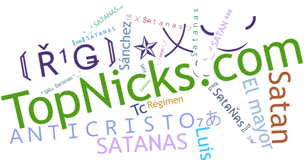 Nicknames for Satanas