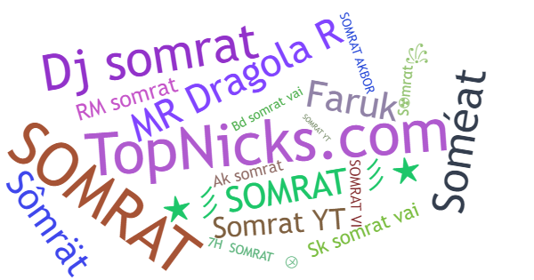 Nicknames for Somrat