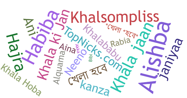 Nicknames for Khala