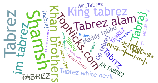 Nicknames for Tabrez