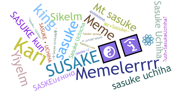 Nicknames for SasukeUchiha