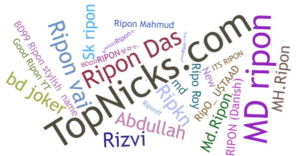 Nicknames for Ripon