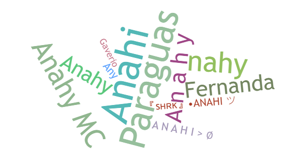 Nicknames for Anahy