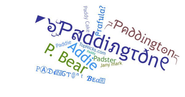 Nicknames for Paddington