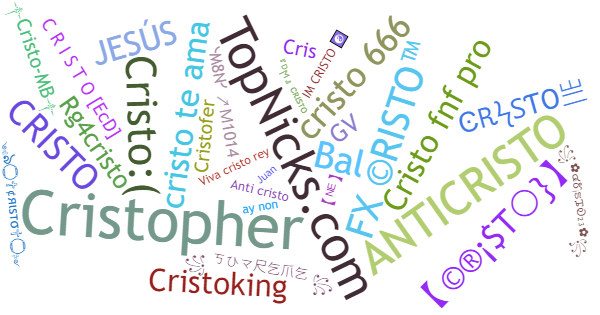 Nicknames for Cristo