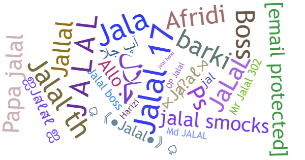 Nicknames for Jalal