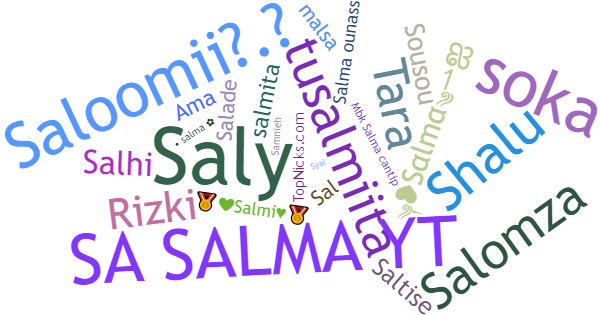 Nicknames for Salma