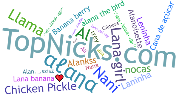 Nicknames for Alana