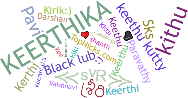 Nicknames for Keerthi