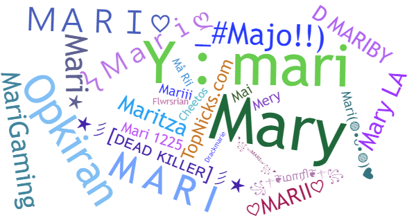 Nicknames for Mari