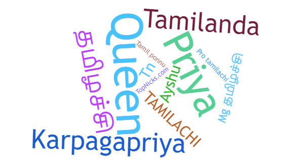 Nicknames for Tamilachi