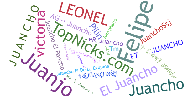 Nicknames for Juancho