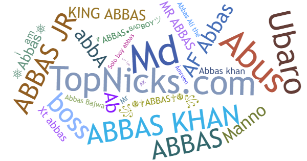 Nicknames for Abbas