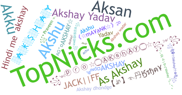 Nicknames for Akshay