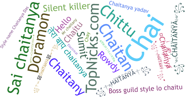 Nicknames for Chaitanya