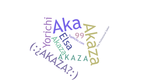 Nicknames for Akaza