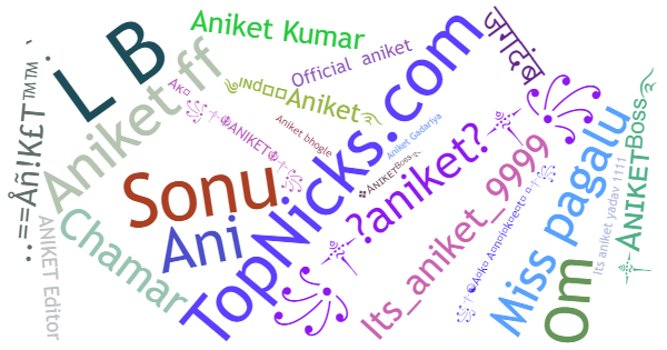 Nicknames for ANIKET