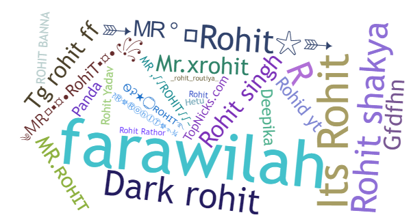 Nicknames for Mrrohit