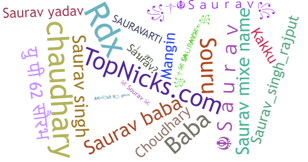 Nicknames for Saurav