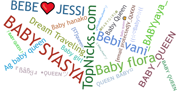 Nicknames for Babyqueen